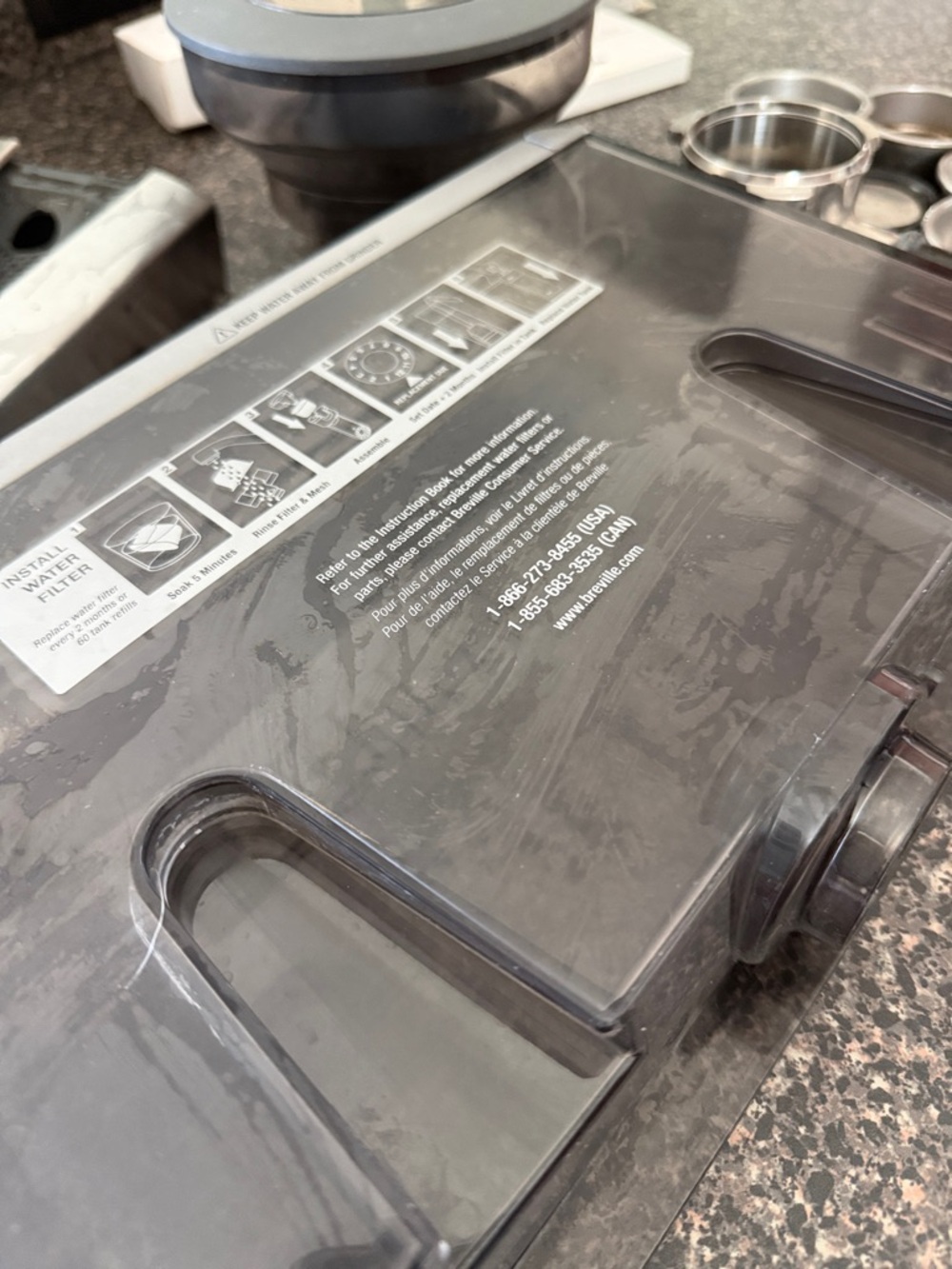 Breville Black Espresso Machine Accessories Kit - Black - Picture 6 of 8